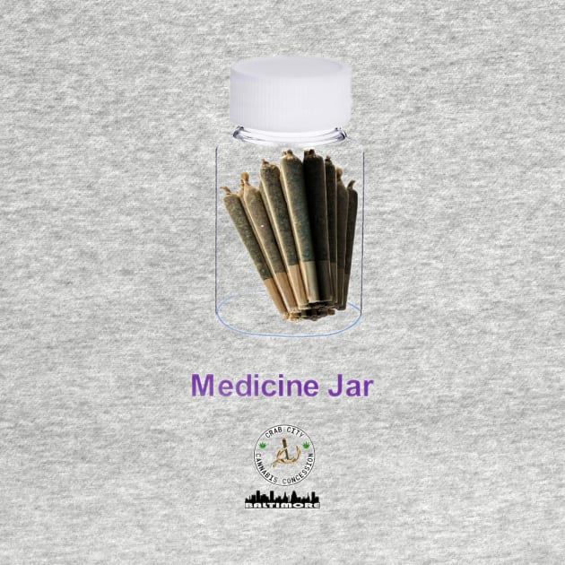 Medicine Jar by Crab City Cannabis Concession